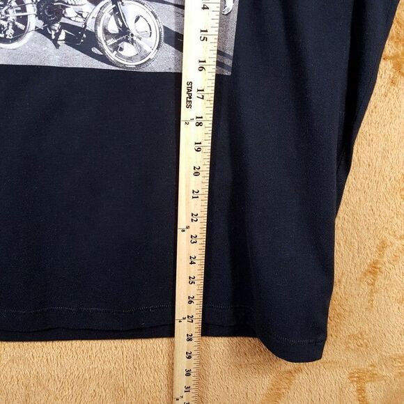 VAYDER Shirt Mens Large Black Pullover Crew Graphic Bike T-Shirt Tee Logo $195 - Picture 9 of 10